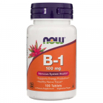 Now Foods Vitamiin B-1 100 mg - 100 tabletti