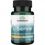 SWANSON AjiPure L-seriin 500 mg (60 kapslit).
