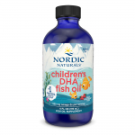 Nordic Naturals laste DHA, 530 mg Omega-3 maasika maitsega - 119 ml.