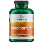 SWANSON Niatsiinamiid 500 mg (250 kapslit).