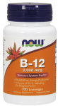 NOW Foods Vitamiin B-12, 2000mcg - 100 pastilli