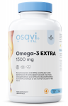 Osavi Omega-3 Extra Molekulaarselt Destilleeritud, 1300mg (Sidrun) - 180 kapslit