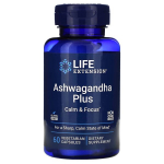 Eluea pikendav ashwagandha pluss rahu ja keskendumine - 60 kapslit