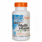 DOCTOR'S BEST multivitamiin - rauavaba vitamiinide ja mineraalide komplekt (90 kapslit).