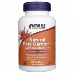 Now Foods Beetakaroteen Looduslik 7500 mcg (25000 R&Uuml;) - 180 pehmet kapslit