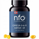 NFO Omega-3-6-9 l&otilde;he&otilde;li (120 pehmet kapslit)