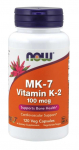 NOW FOODS K2-vitamiin MK7 100 mcg (120 kapslit)