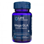 Life Extension Mega GLA seesami lignaanid - 30 pehmet kapslit