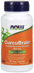 NOW FOODS CurcuBrain 400 mg (50 kapslit)