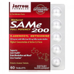 Jarrow Formulas SAMe 200 (S-adenos&uuml;&uuml;l-L-metioniin) - 60 tabletti