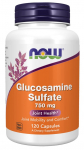 NOW FOODS Gl&uuml;kosamiinsulfaat - Gl&uuml;kosamiinsulfaat 750 mg (120 kapslit).