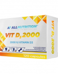 Allnutrition Vit D3 2000, 2000 R&Uuml; (EAN 5902837739342) &ndash; 120 kapslit