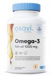 Osavi Omega-3 kala&otilde;li molekulaarselt destilleeritud, 1000 mg (sidrun) - 60 kapslit