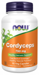 NOW Foods Cordyceps, 750mg - 90 kapslit
