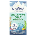 Nordic Naturals laste DHA taimetoitlastele, 375 mg marjalimonaad - 120 n&auml;rimistabletti
