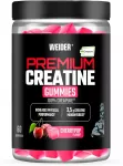 Weider Premium Creatine Gummies Cherry Pop, 60 guminukų