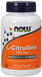 NOW Foods L-tsitrulliin, 750 mg - 90 kapslit