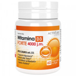 "Activlab Pharma" vitamiin D3 Forte 4000 R&Uuml; - 60 kapslit