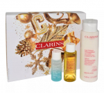Clarins Velvet Cleansing Milk 200 ml + Instant Eye Make-Up Remover 30 ml + Hydrating Toning Lotion 50 ml komplekt