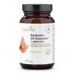 AURA HERBALS Kurkum 500 mg C3 kompleks&reg; + piperiin (60 kapslit).