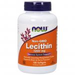 NOW FOODS Letsitiin 1200 mg GMO-vaba (100 kapslit)