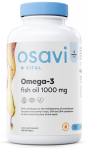 Osavi Omega-3 kala&otilde;li molekulaarselt destilleeritud, 1000 mg (sidrun) - 180 kapslit