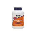 NOW FOODS Neutraalne C-vitamiin (kaltsiumaskorbaat) - AlphaSorb-C 500 mg (180 kapslit).