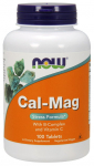 NOW Foods Cal-Mag B-kompleksi ja C-vitamiiniga - 100 tabletti