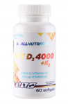 Allnutrition D3-vitamiin 4000 + K2 - 60 kapslit
