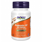 Now Foods Probiotic-10 (probiootiline) 100 miljardit &ndash; 30 kapslit