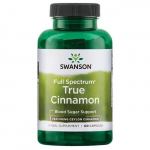 "SWANSON t&auml;isspektriga t&otilde;eline kaneel" 300 mg (120 kapslit).