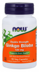 NOW Foods Ginkgo Biloba topelttugevusega, 120 mg - 50 kapslit