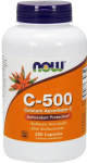 NOW Foods C-vitamiin-500 kaltsiumaskorbaat-C - 250 kapslit