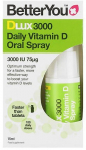 BetterYou D3000, igap&auml;evane D-vitamiini suusprei - 15 ml.