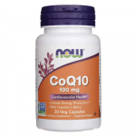 Now Foods CoQ10 100 mg viirpuu marjadega - 30 kapslit