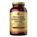 SOLGAR Ps&uuml;lliumi kesta kiudained 500 mg - kiudained (200 kapslit).