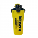 Fitness Authority Napalm kahekambriline pudel/tops kollane/must - 700 ml
