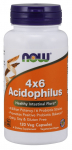 NOW Foods Acidophilus 4X6 - 120 kapslit