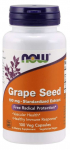 NOW FOODS viinamarjaseemneekstrakt 100 mg (100 kapslit).