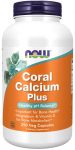 NOW FOODS Korallkaltsium Plus (250 kapslit)