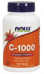 NOW Foods C-vitamiin 1000 kibuvitsamarjadega - pikatoimeline - 100 tabletti