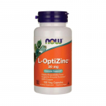 NOW FOODS L-OptiZinc - tsink ja vask (100 kapslit)