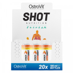 OSTROVIT Fat Burner Shot kofeiinivaba, ananassimaitseline (20 x 100 ml)