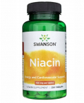 Swansoni niatsiin, 100 mg - 250 tabletti