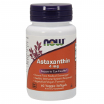 NOW FOODS looduslik astaksantiin 4 mg (60 kapslit)