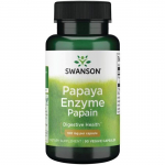 Swanson Papaya ens&uuml;&uuml;mpapaiin, 100 mg - 90 kapslit