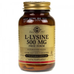 Solgar L-l&uuml;siin 500 mg - 50 taimset kapslit