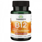 Swansoni vitamiin B12, 500 mcg - 100 kapslit