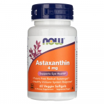 Now Foods Astaksantiin 4 mg - 60 pehmet kapslit