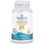 Nordic Naturals Ultimate Omega 2X sidrunimaitse - 120 kapslit